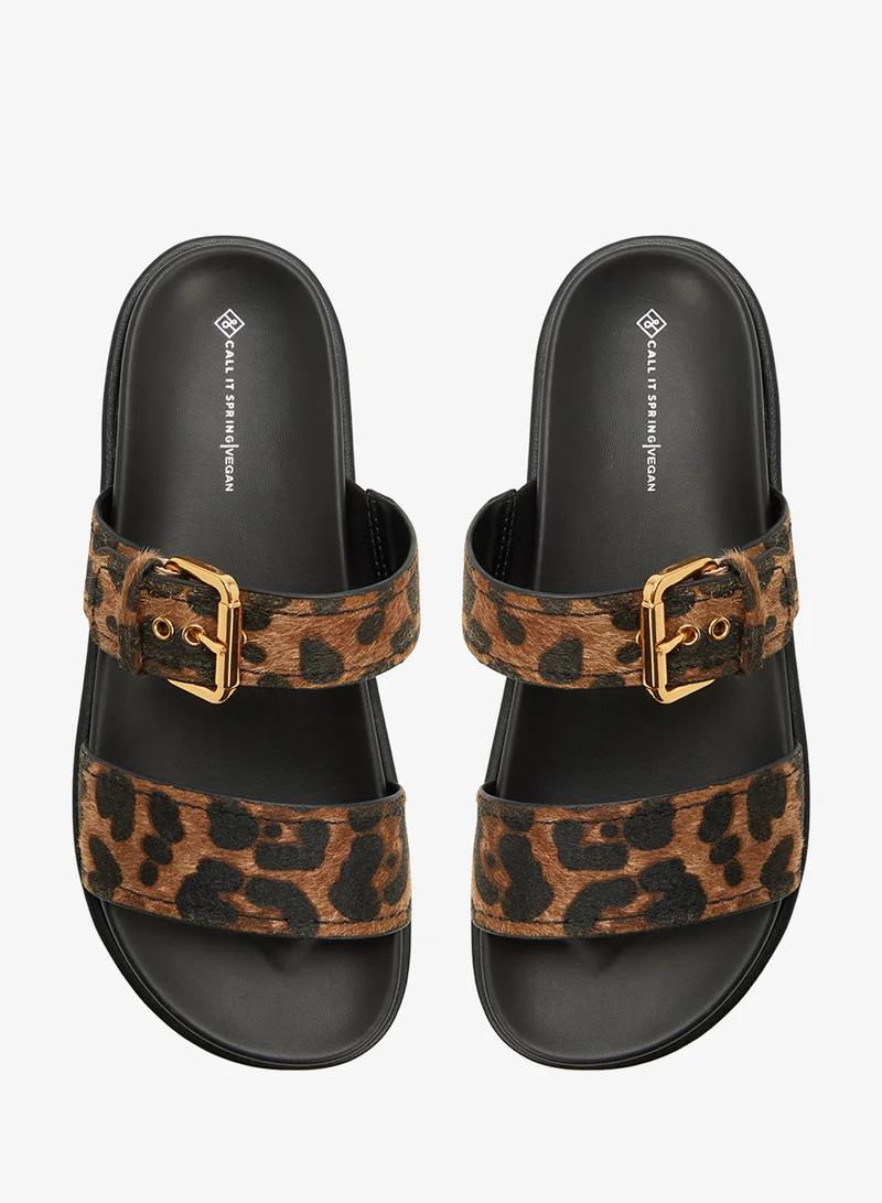 CALL IT SPRING  Catanya Slip On Flat Sandals for Women | Best Price UAE